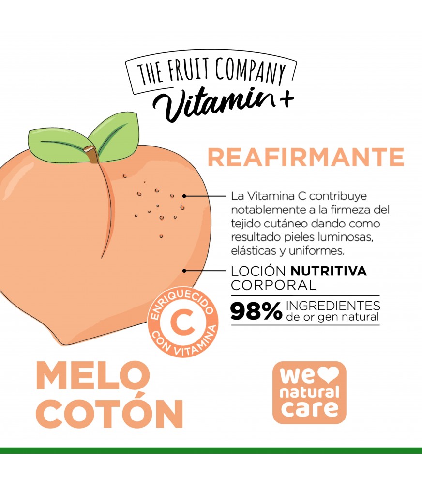 Lotion corporelle The Fruits company Vitamin +